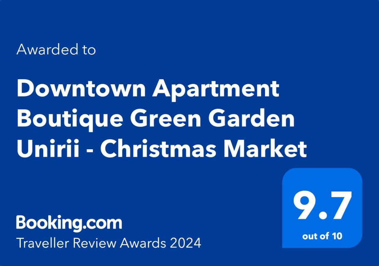 Downtown Apartment Boutique Green Garden Unirii บูคาเรสต์ ภายนอก รูปภาพ
